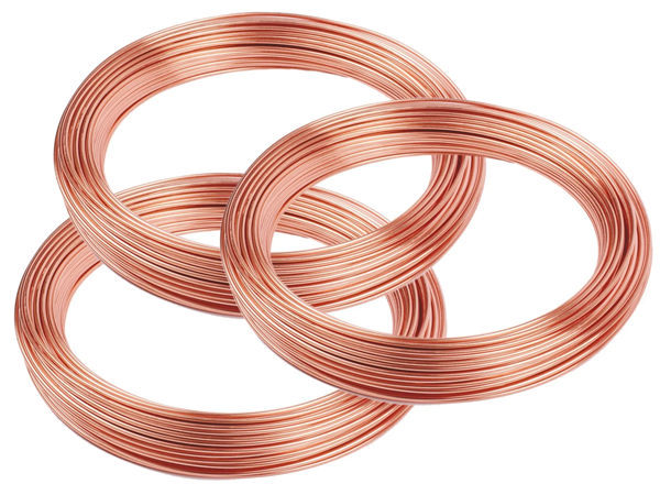 Purple copper pipe