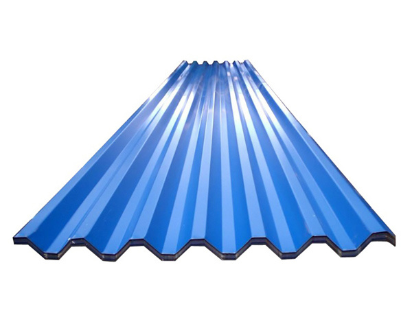 Corrugated iron roofing sheet