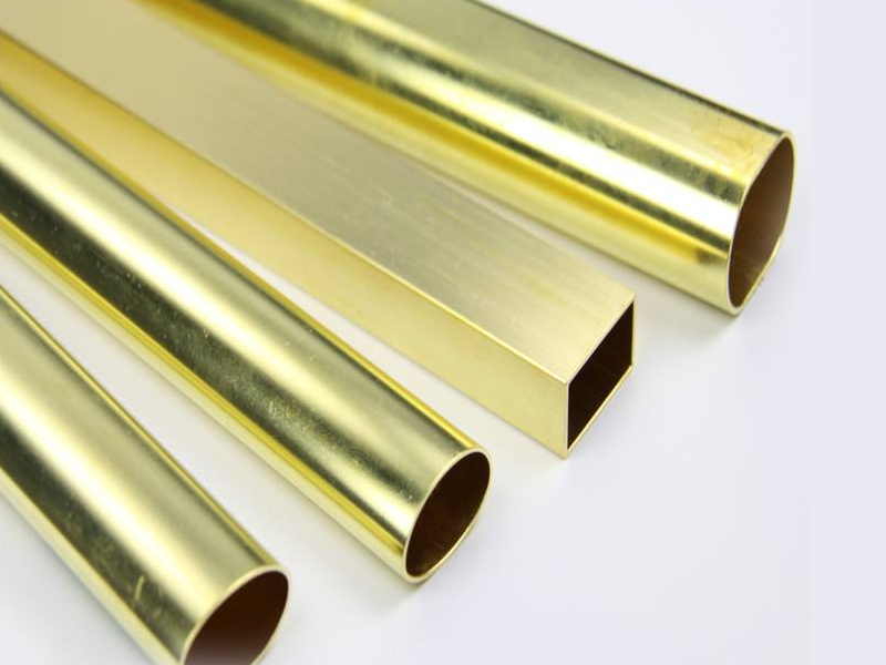 Bright copper pipe