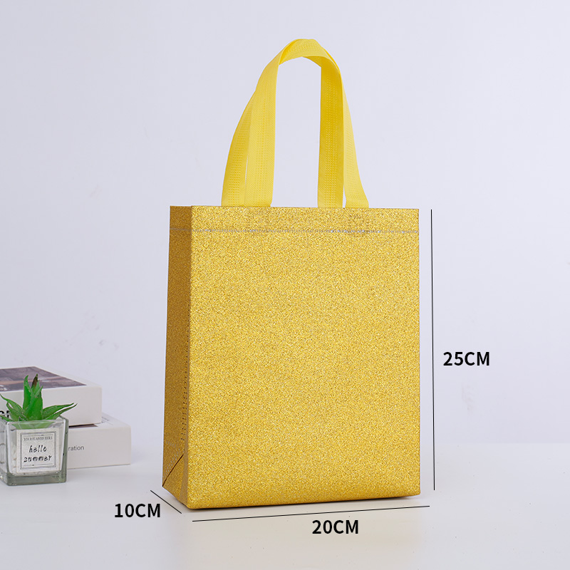 Gold onion film spot bag
