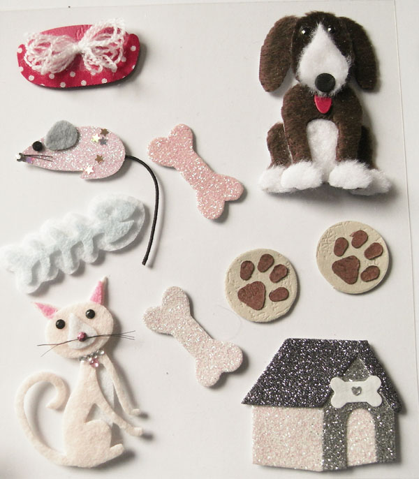 cats and dogsf  stickers