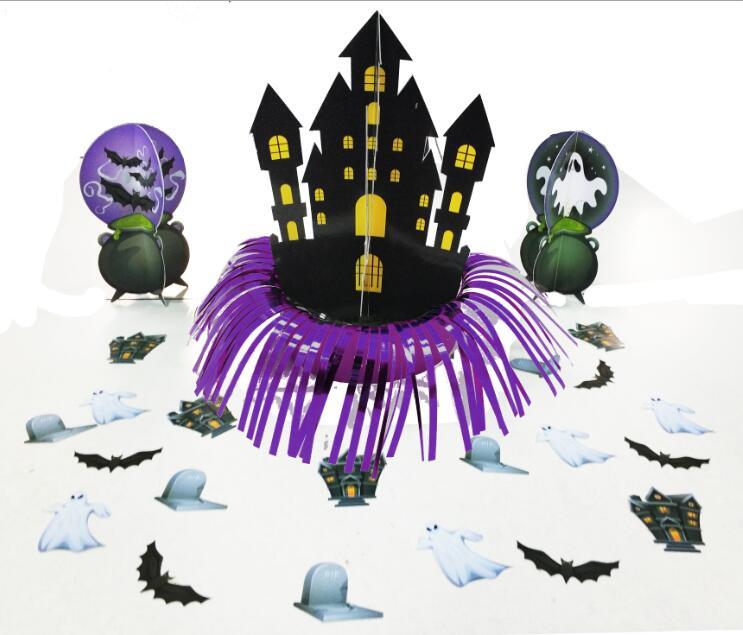 Haunted house Halloween table decoration centerpieces kit