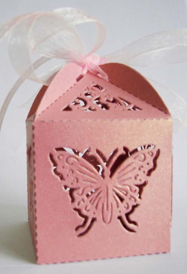 favour box laser cutting butterfly