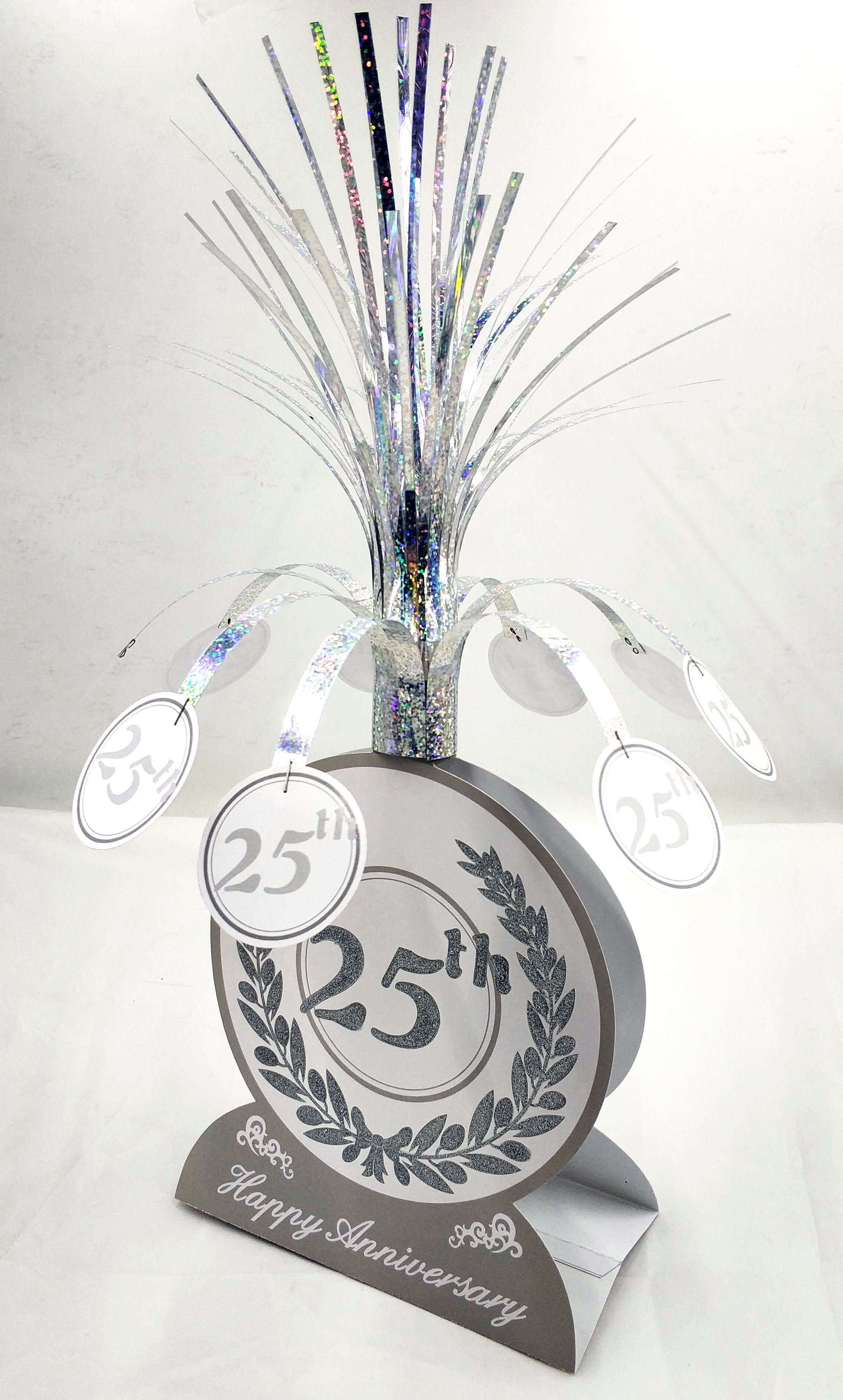 25th Anniversary table decoration centerpieces kit