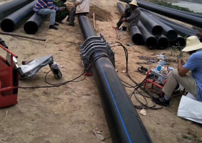 pe pipe flanging observation hot melt connection standard specification