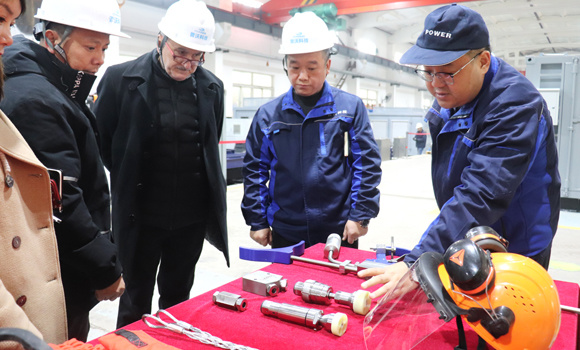 外籍客户参观工厂，达成合作意向，普沃品质远扬海外！