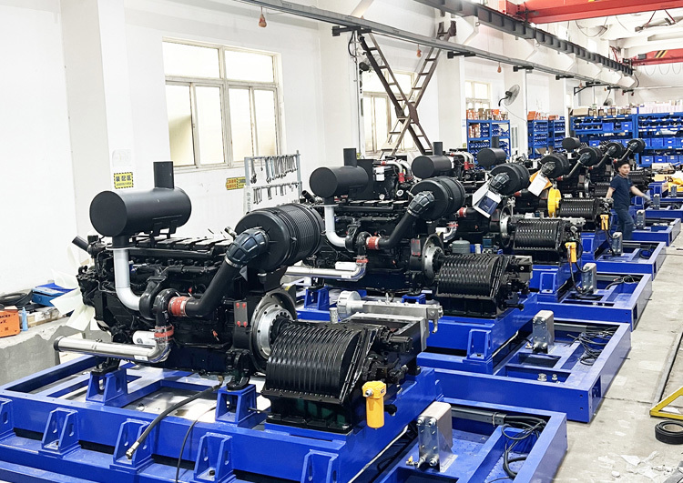 The factory is working overtime to ensure quality and quantity are both met.