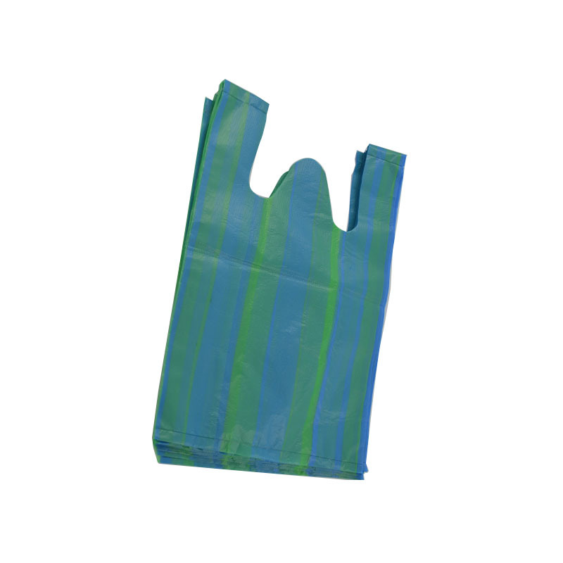Striped t-shirt bag