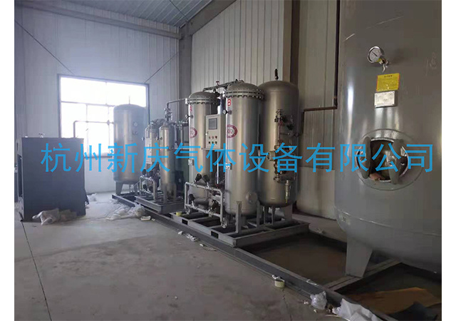 On-site 120 cubic meter 99.9% nitrogen generator
