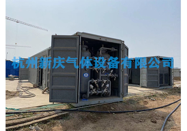 中海油盐城滨海LNG项目集装箱制氮机