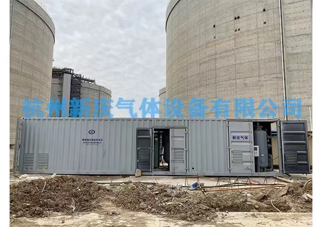 中海油盐城LNG集装箱制氮机