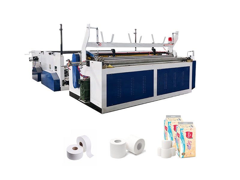 Toilet paper rewinder