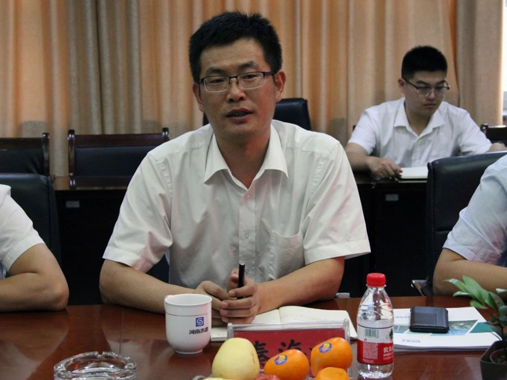 格润克利与中铁环境举行业务合作会谈