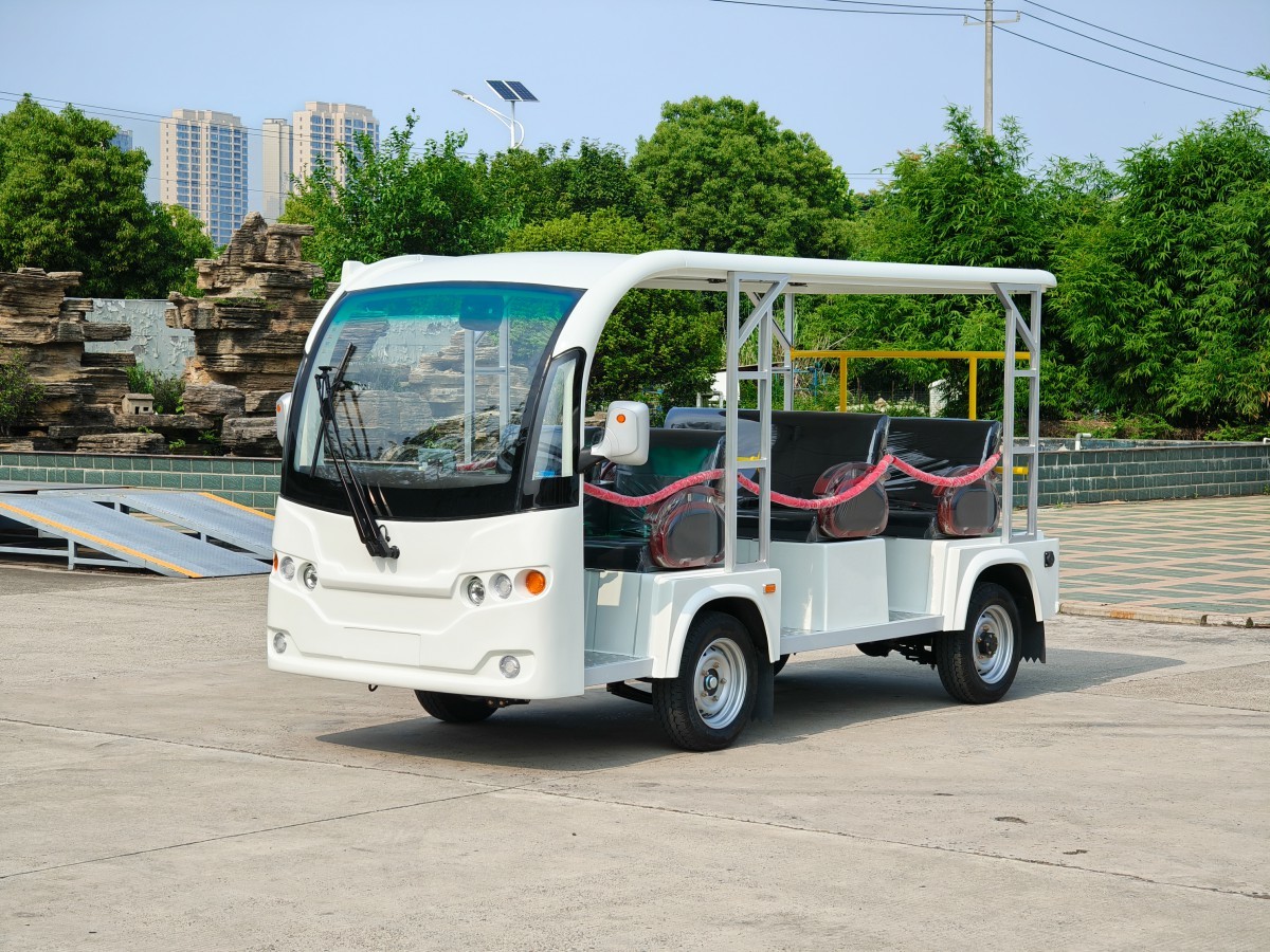 8-seater Y-shaped open white floating top black luxury seats