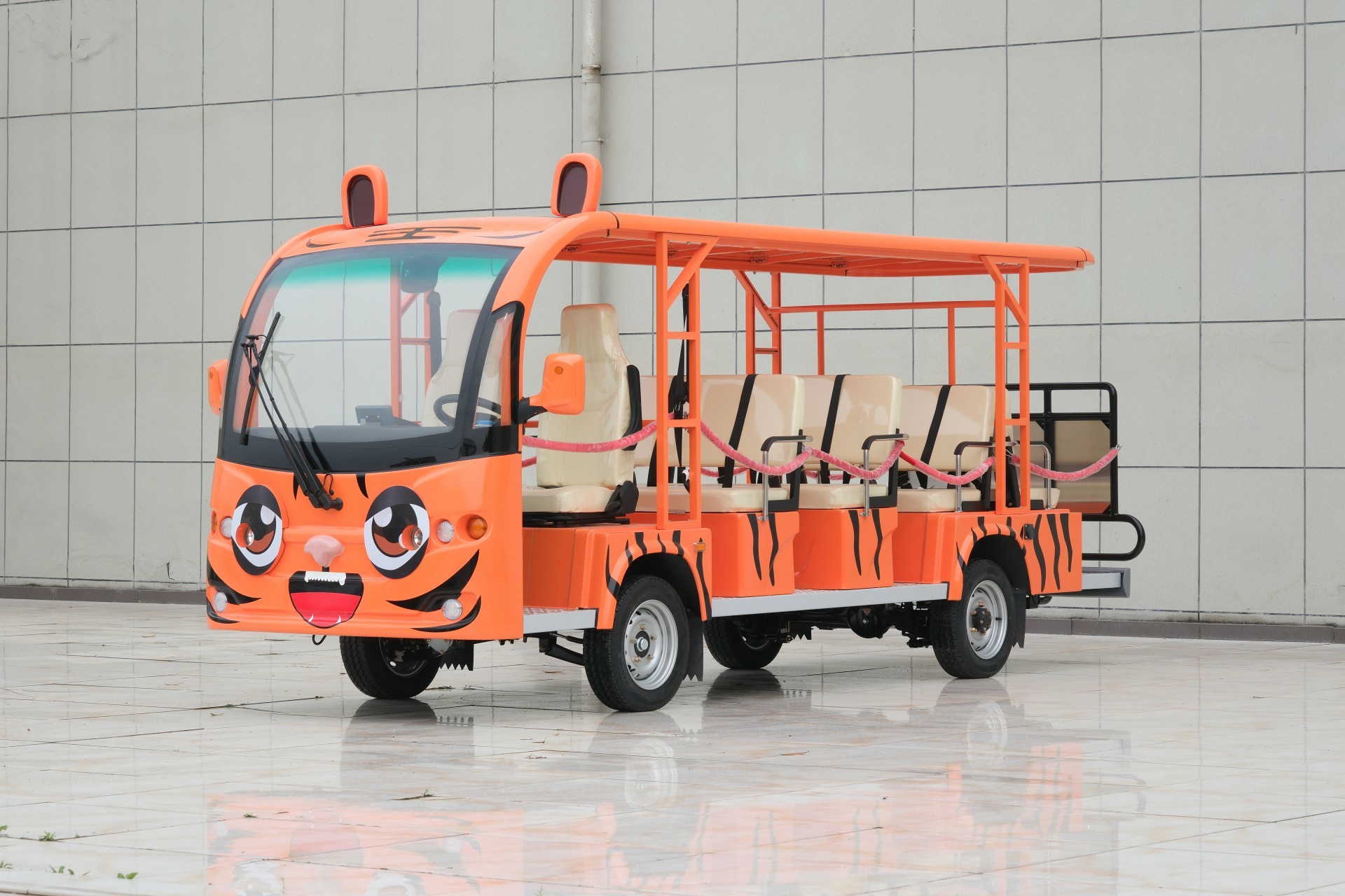 [14-seat Y-shaped open tiger-shaped floating roof]