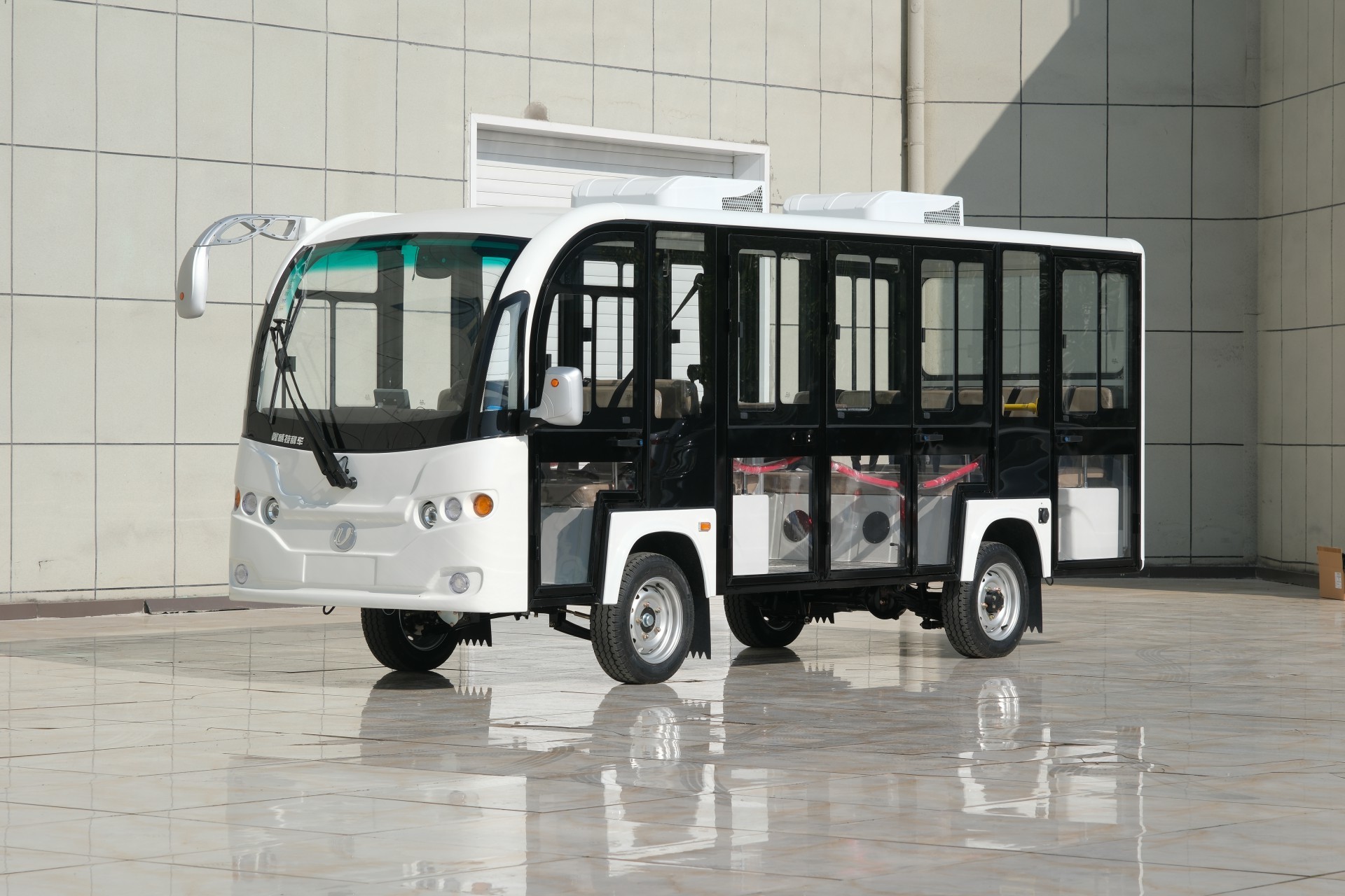 [14-seat Y enclosed white double air-conditioned height-adjustable desk panel]