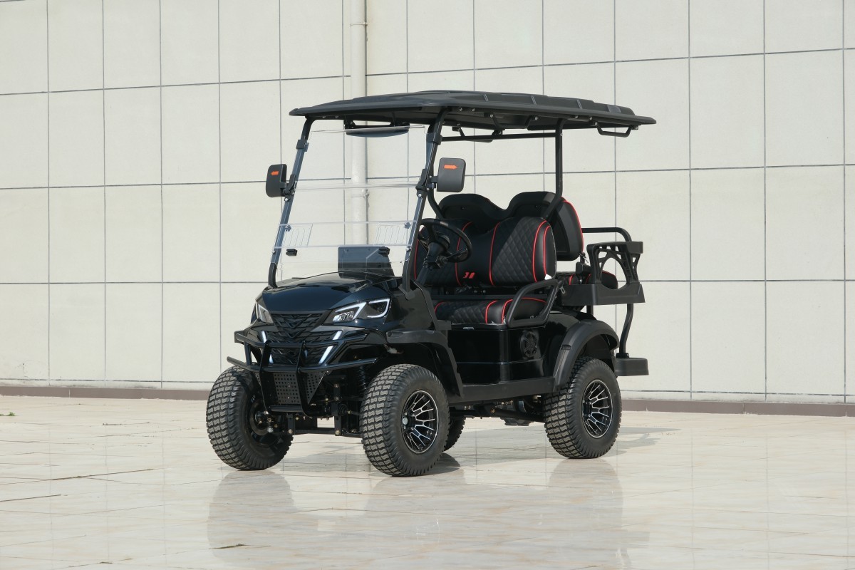 4-seater Golf, black