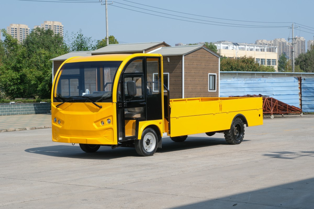 5T cargo box K closed project yellow