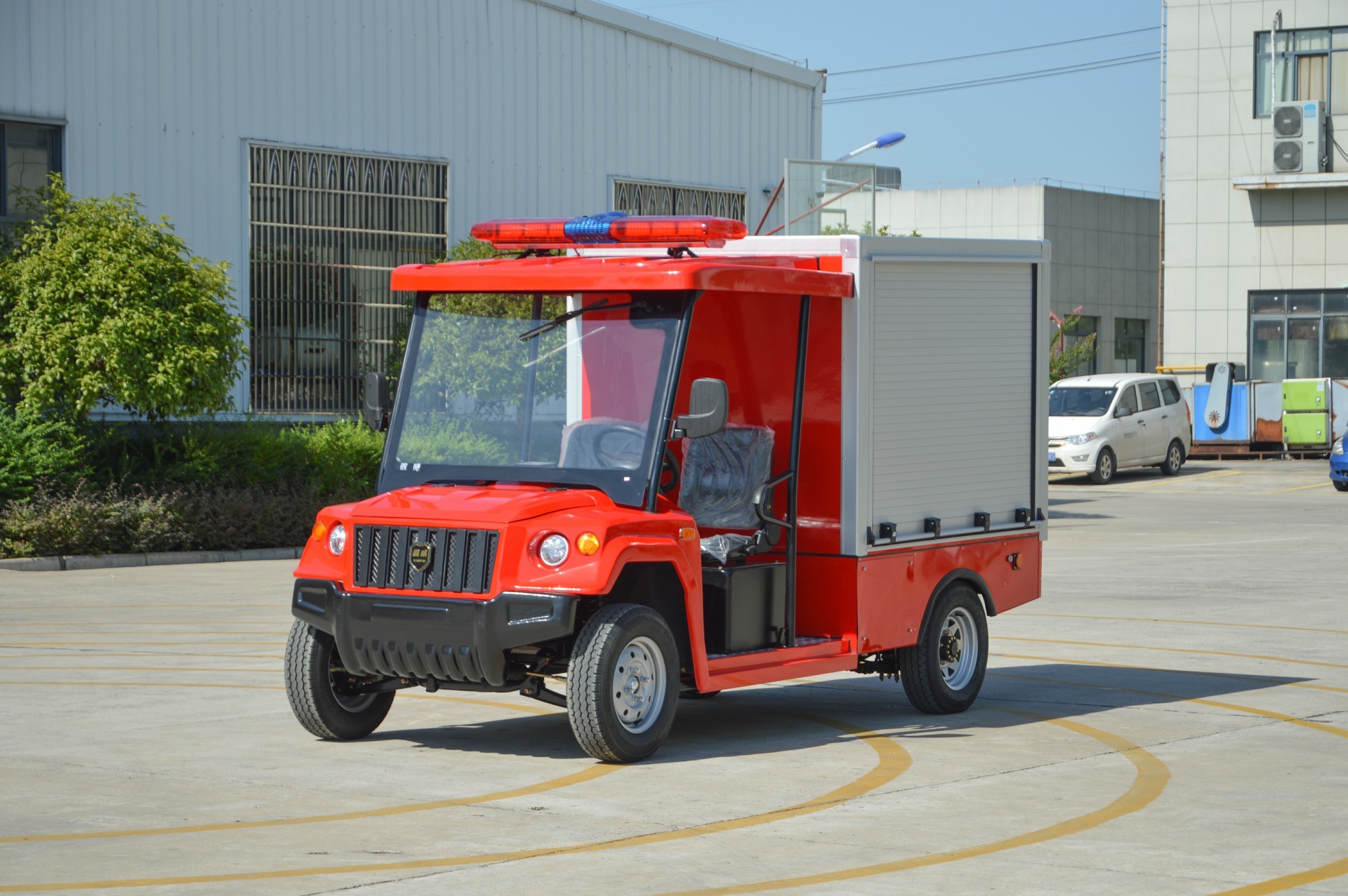 [Hummer Fire Truck Police Light Water Tank]