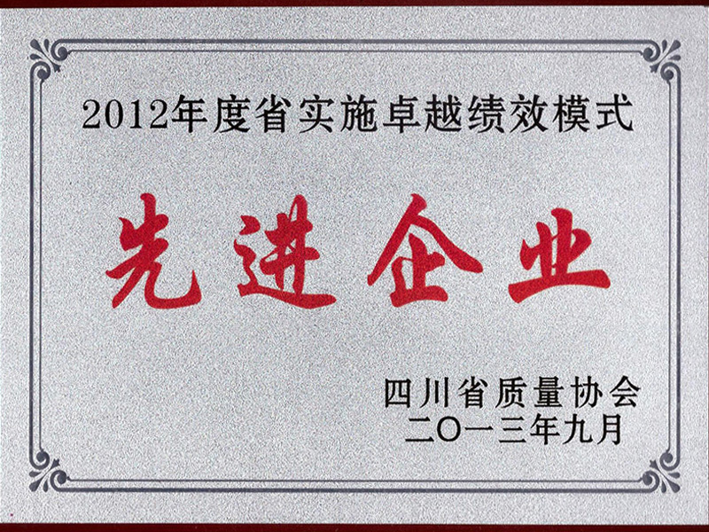 先進企業(yè)2012