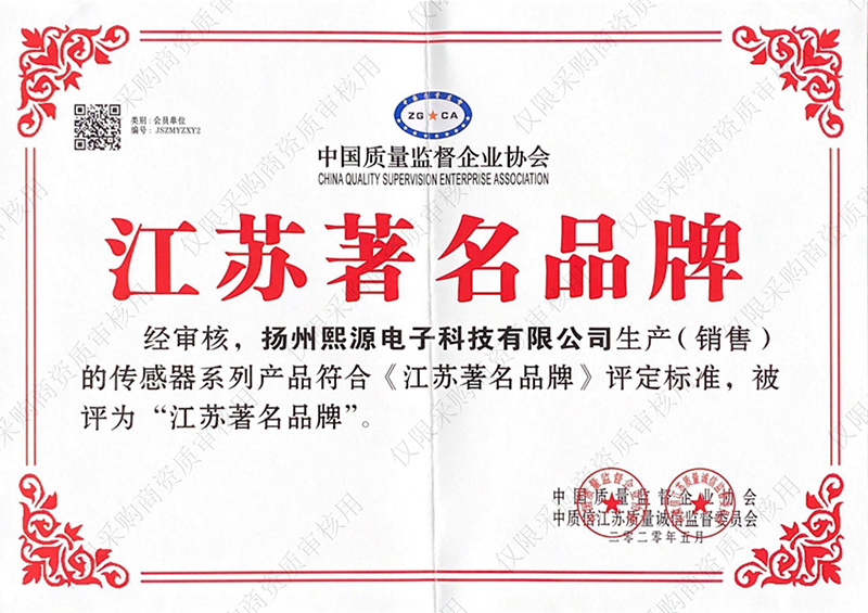江蘇省著名品牌