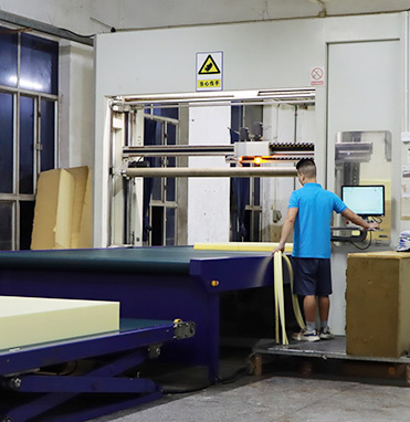 Sponge materials processing Sponge materials processing