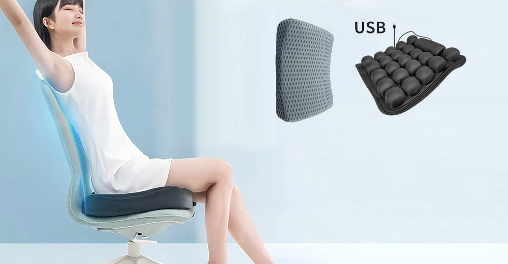 Ergonomic Pressure Relief Cushions and braces 
