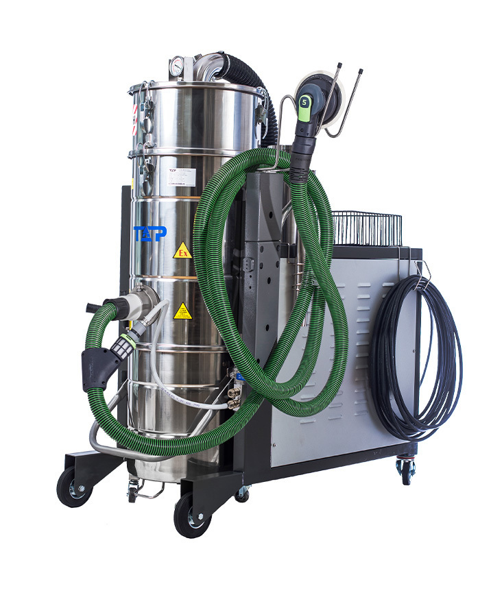 Explosion proof vacuum cleaner(Dust free polishing)-three phase electrical operated-dry type