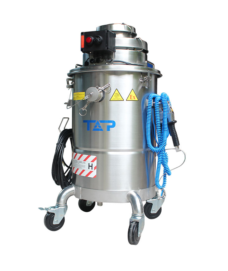 Explosion-proof vacuum cleaner Single phase electrical operated Compact - Dry type