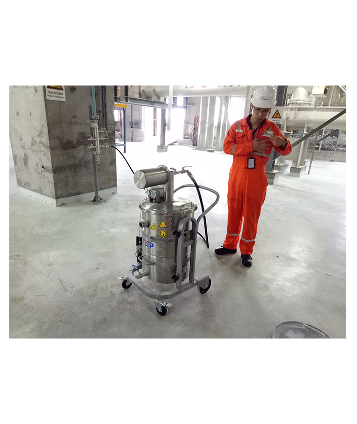 Ex Vacuum Cleaner Pneumatic (Air-Operated) Wet type