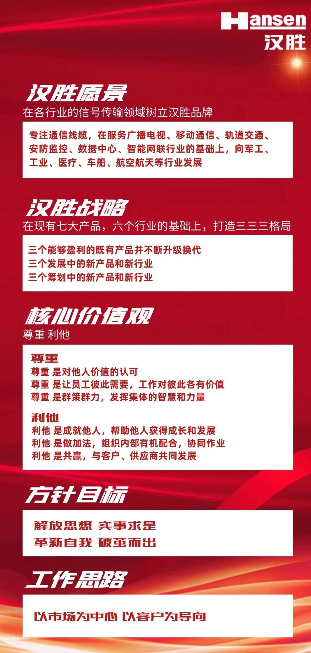 汉胜企业文化