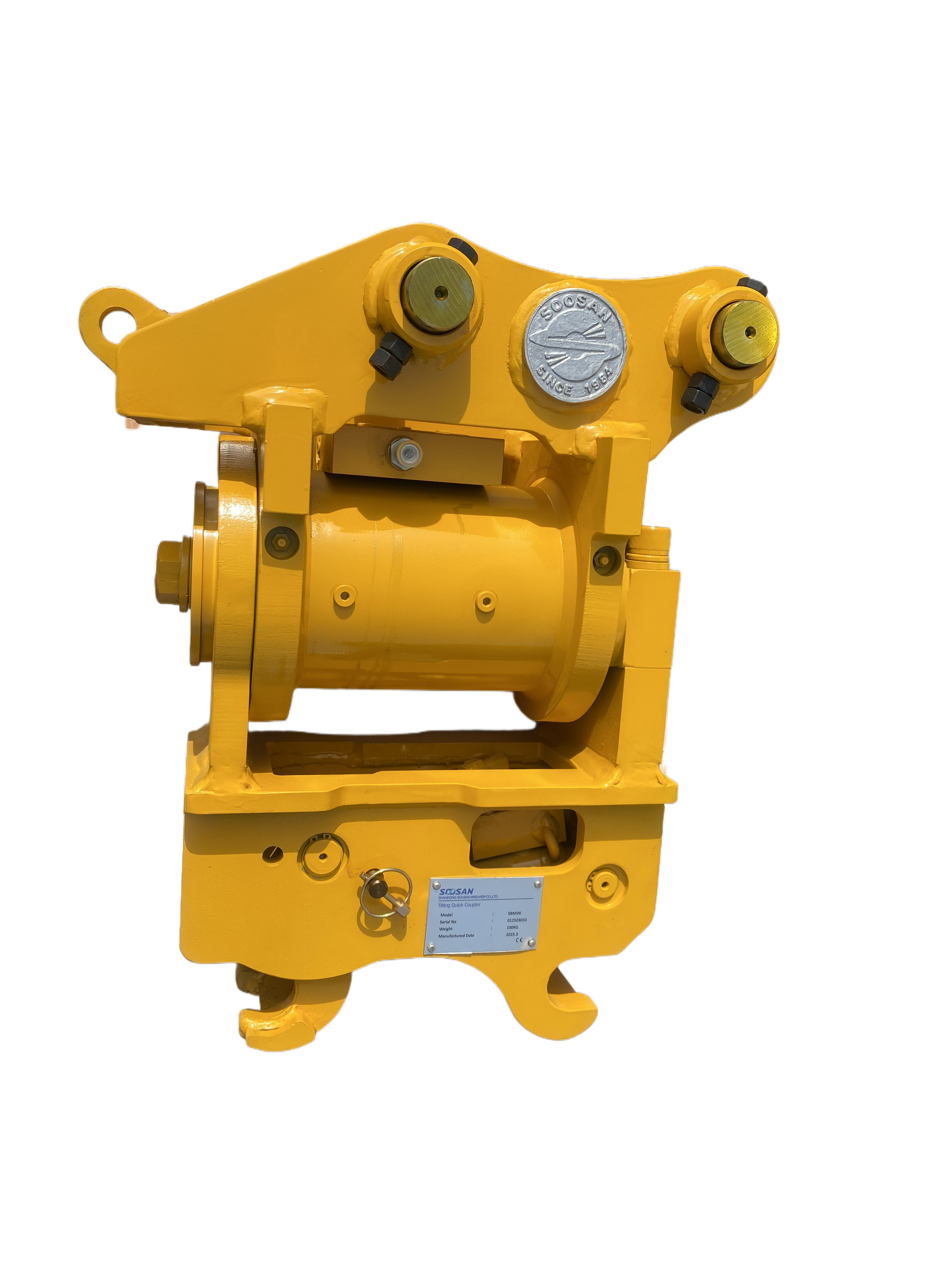 Tilt quick coupler Tilt quick coupler