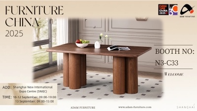 Furniture China 2025: Visit ADAM Furniture