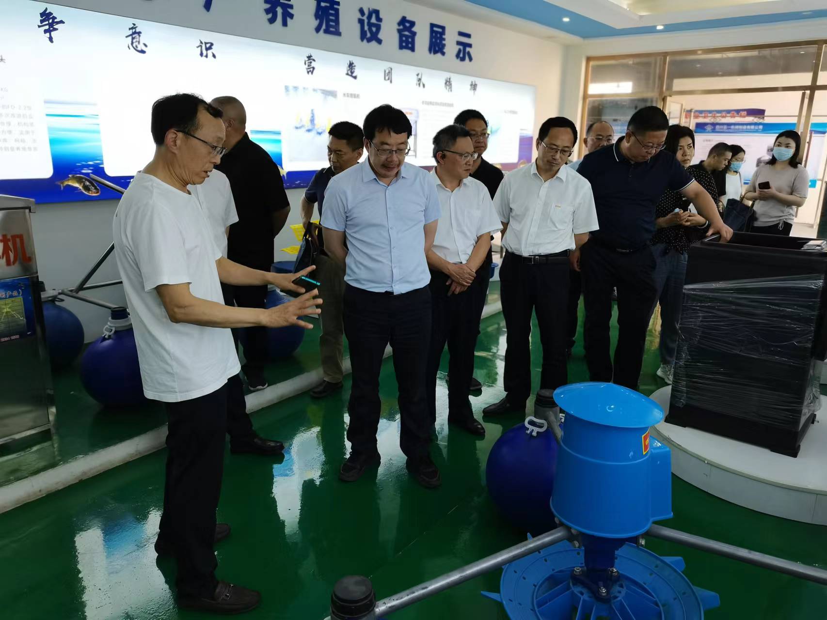 省農(nóng)業(yè)農(nóng)村廳、省經(jīng)濟和信息化廳 赴我司調(diào)研農(nóng)機裝備補短板工作