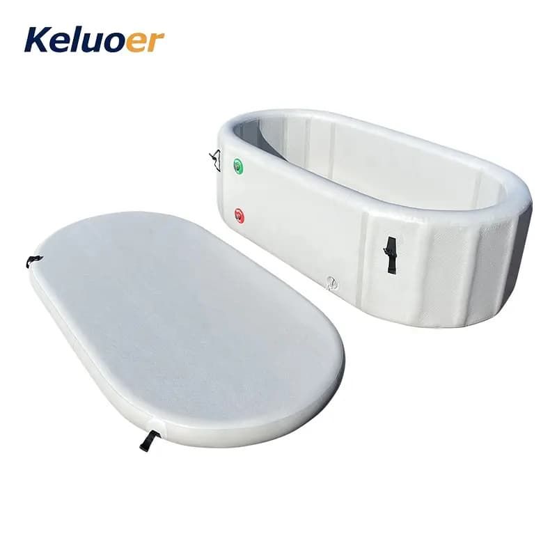 Customized Portable Ice Bucket Cold Insert PVC Cold Ice Pools Inflatable Ice Pools