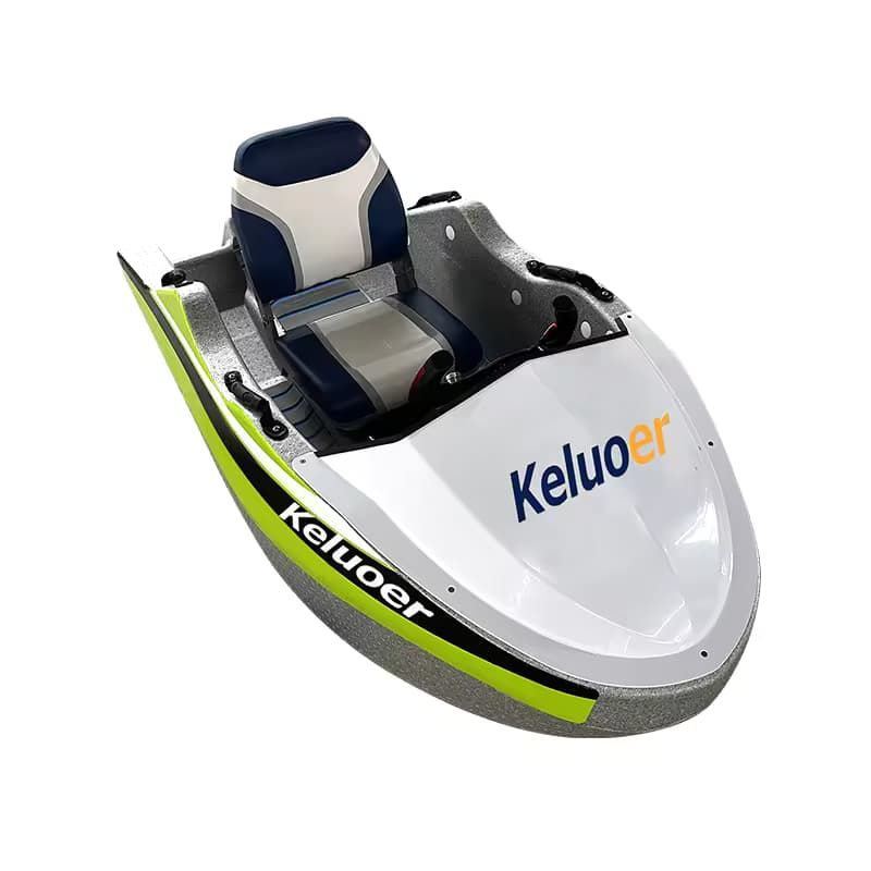 High-speed electric jet boat for water sports Mini go-kart Rescue boat