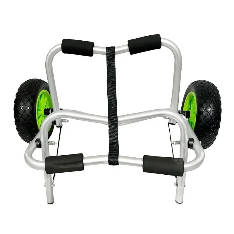 Kayak Cart Beach Wheel Upright Kayak Rack Kayak Trolley with Solid Polyurethane Wheels