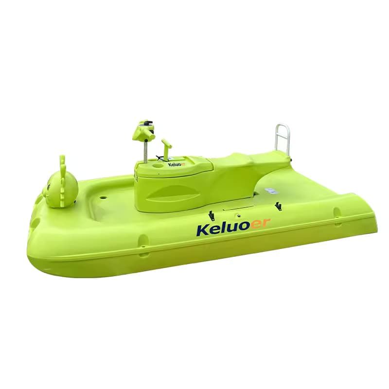Summer water toys electric inflatable jet ski motorboat HDPE hull material for floating and entertainment