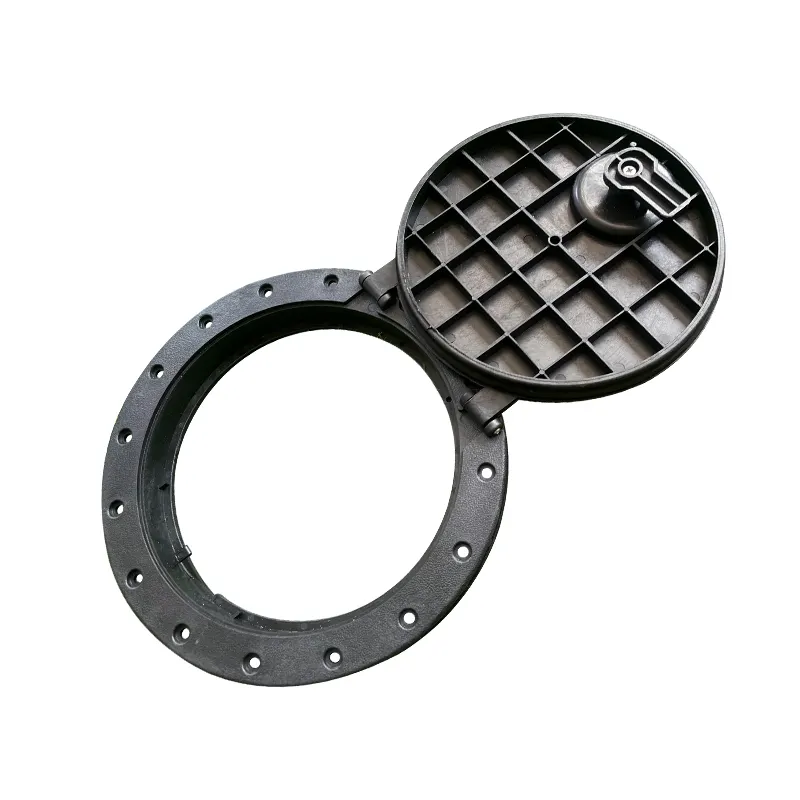 Outdoor Equipment Cruise Ship Platform Boat Accessories 10 Inch Round Hatch Cover with Storage Pocket