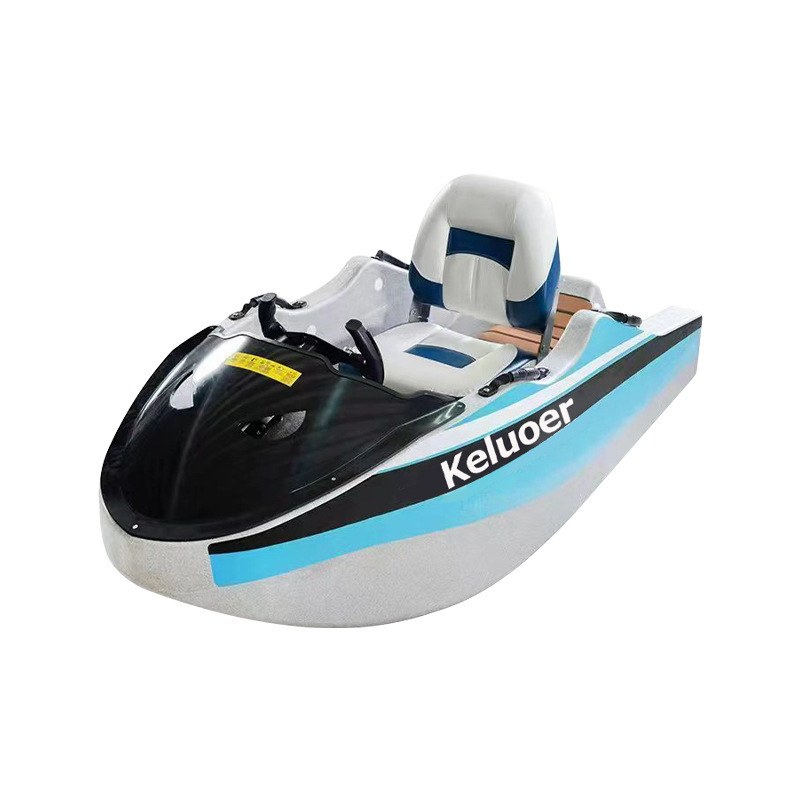Waterpark electric surfing boat karting boat small jet travel leisure speedboat adult water ski boat