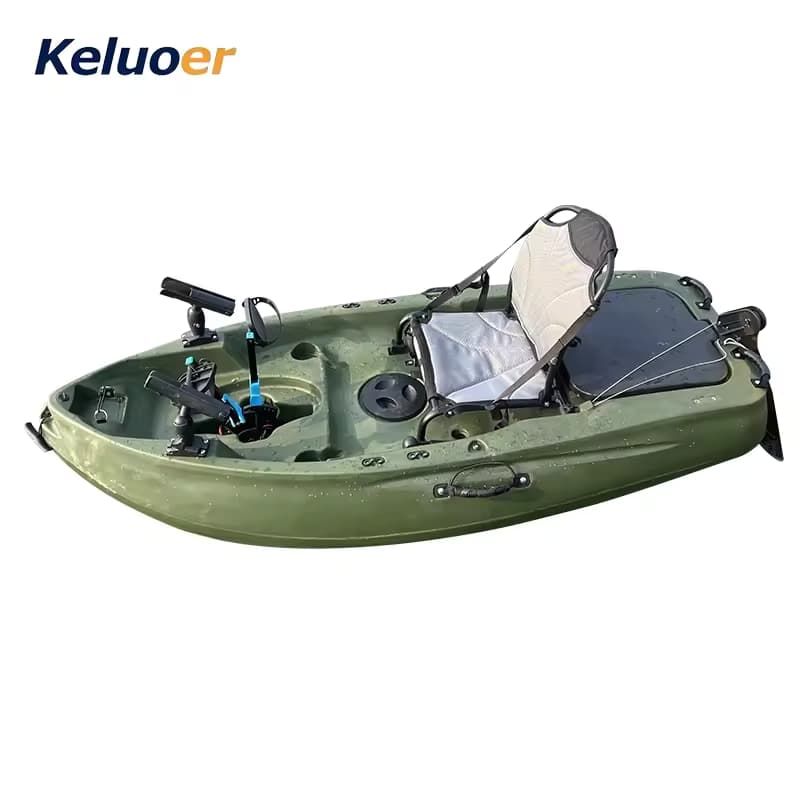 12-foot single outdoor camouflage foot-powered fishing Sea Hawk kayak for sale