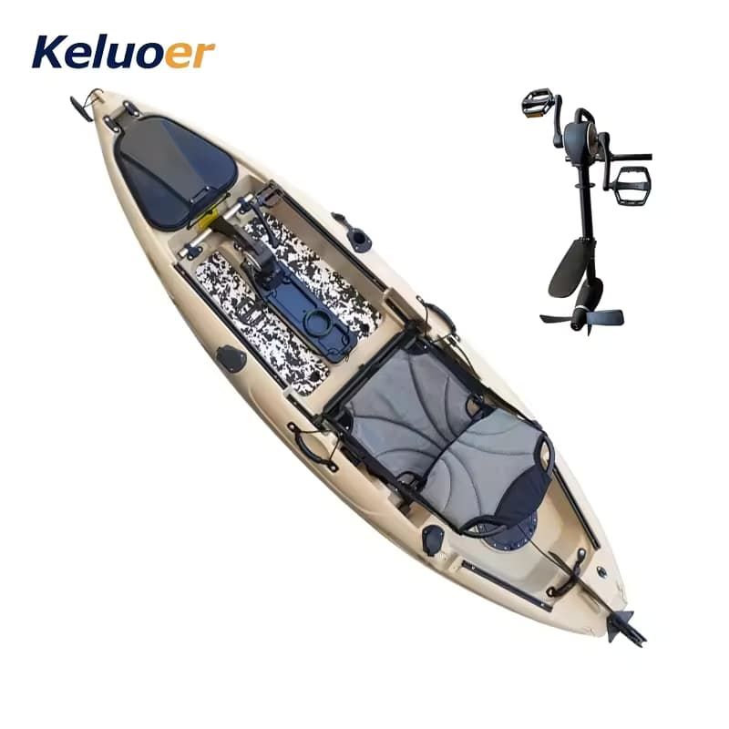 Pedal Kayak Adult Fishing Kayak Sit on top kayak with pedal system