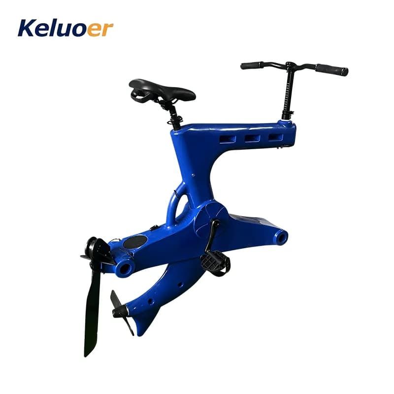 Inflatable Single Water Bike Pedal Dinghy Water Electric Bike Frame