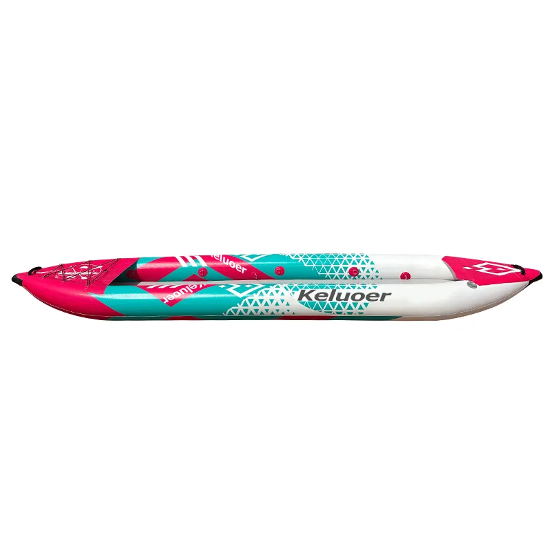 Inflatable Stitching Floor Kayak 2 Person Tandem Travel Kayak Inflatable Seat Kayak Paddle