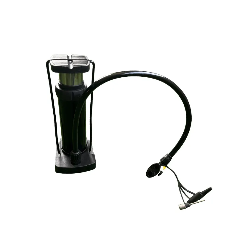 Hand-powered miniature air pump for inflatable paddleboard boats surfboards in ocean waters