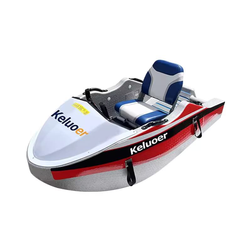 Customized high-quality marine water sports 2-person electric mini jet boat jet propulsion power boat