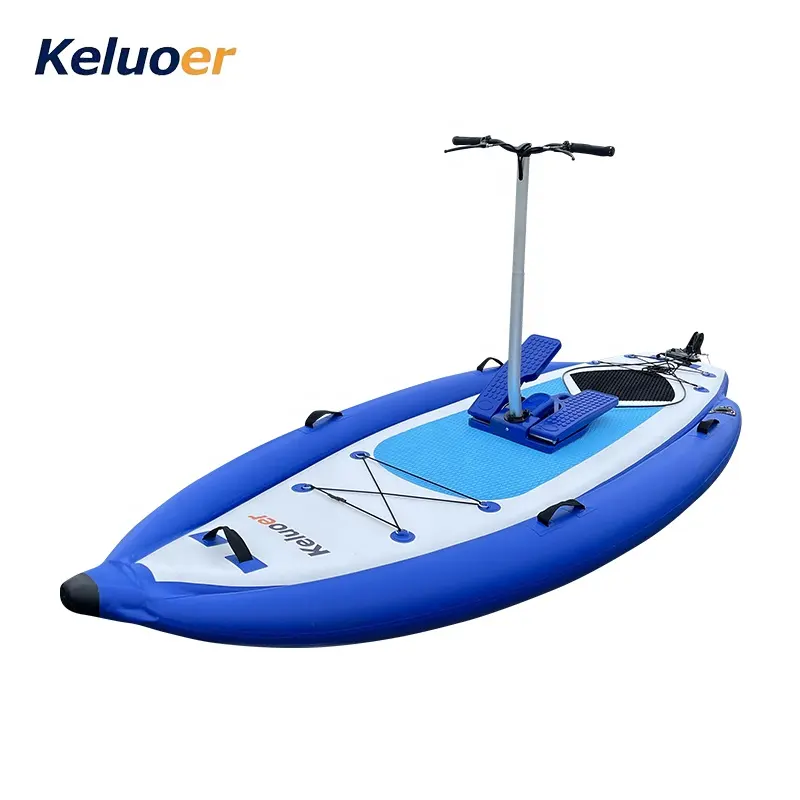 Super Foldable Foot Surfboard Stand Up Inflatable Paddleboard Recreational Water Bike