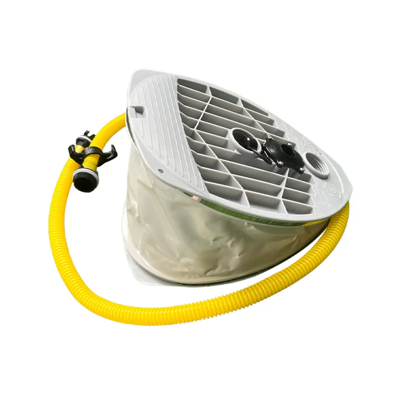 Outdoor Emergency Hand Air Pump Foot Air Pump Inflate and Deflate Portable Inflatable Boat Fishing