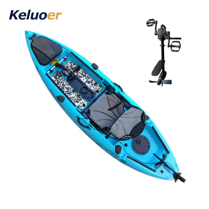2022 New Inflatable Pedal-Powered Kayak Fishing Kayak for 1 Person