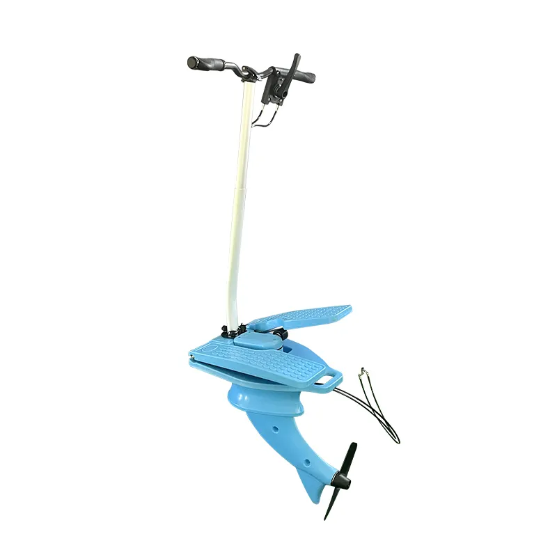 Wholesale 1 Person Pontoon Peddling Recreational Saltwater Bicycle Water Hoop Boat Drive System